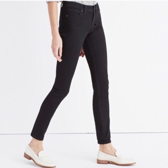 Madewell Denim - Madewell Skinny Skinny Black Frost Stretch Jean 24